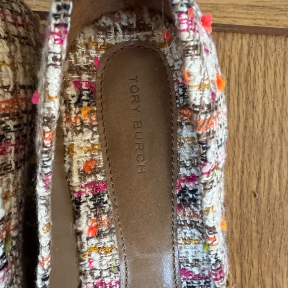 [Tory Burch] Multi Color Georgia Tweed Pump w/Block Heel Sz:8M - Picture 8 of 15
